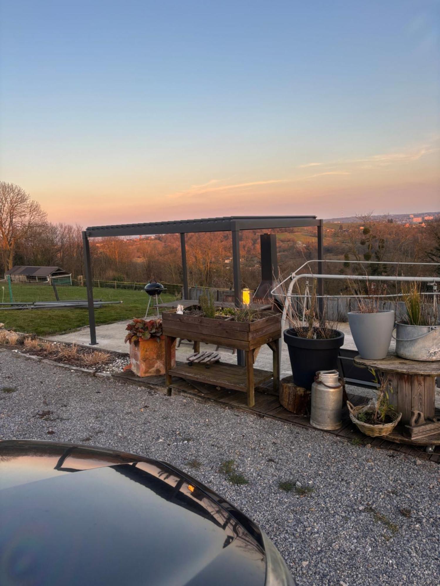 Ferienwohnung Le Calme De La Prairie De Lüttich Exterior foto